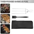 Grilling Savant 3 Way Skewers, Stainless steel Skewers for Grilling Easy Clean