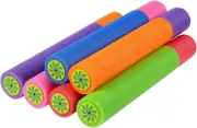 6Pcs Water Pistols for Kids Toddlers, 33CM Mixed Colors Foam Water Pistol Beach ToysRandom Color