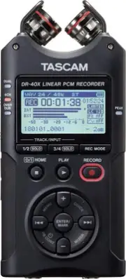 Portable Four-Track Audio Recorder USB Interface