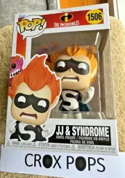 JJ & Syndrome The Incredibles 1506 Funko Pop Vinyl New in Mint Box + Protector