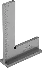 Double Scale Square Ruler Machinist Tools 90 Degree Aluminum Angle Measuring Tool