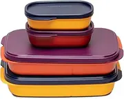 Tupperware Plastic My Lunch Liquid-Tight Lunch Box 590ml 2pc (Color May Varry)