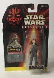 Star Wars Episode 1 Jar Jar Binks 3.75" Action Figure Hasbro CommTech 1998 New