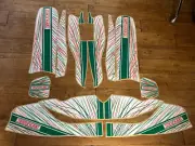 TONY KART M7 GRAPHICS KIT QUALITY GO KART DECALS FULL SIZE GOKART TONY-KART USA