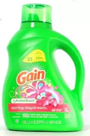 1 Bottle Gain 100 Oz Aroma Boost Spring Daydream 64 Loads Liquid Detergent
