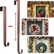 Easter Wreath Door Hanger, Adjustable over the Door Hooks, 15 to 25 Inches