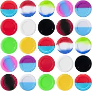 30 Pcs 5Ml Silicone Wax Containers Assorted Colors Multi Use Non Stick Wax Oil S