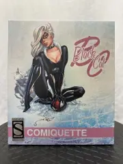 Sideshow EXCLUSIVE J Scott Campbell Spider-Man BLACK CAT Comiquette US SELLER
