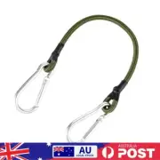 Rubber Bungee Cord 7mm Thickened with Hooks Kayak Cycling Rope Elastic Tie Strap