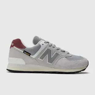 New Balance 574系列 男復古休閒鞋-淺灰色-U574KBR-D