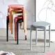 塑料凳子家用加厚客廳塑料小凳子北歐熟膠創意圓凳簡約化妝梳妝凳 poly