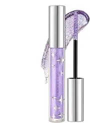 Glitter Lash Mascara, Glitter Mascara for Eyelashes, Glitter Mascara Eyeshadow Thick Shiny Eyelash Curling Extension Makeup, Glitter Long Lasting Mascara Beauty Shiny Cosmetic for Eyelash Eye