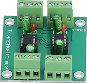 Respicefinem Converter Board DRV134PA Unbalanced to Balanced Low Distortion Dual Channel Stereo Conversion Board Made of PCB for Use in HiFi Systems Widely Applied in Shopping