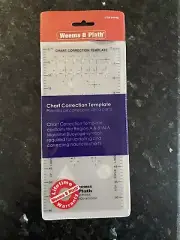 Weems & Plath Marine Navigation Chart Correction Template #9998 in case