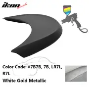 Fits 12-19 Volkswagen Beetle 2Dr Trunk Spoiler Painted #7B7B White Gold Metallic (for: Volkswagen)
