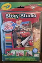 CARS 2 Disney Pixar Crayola Story Studio LIGHTNING MCQUEEN Activity - Brand New