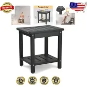 Durable HDPE Shower Stool with Soft Silicone Feet - Ideal for Safe Bathing