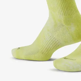 【NIKE 耐吉】襪子 中筒襪 Nike Everyday Plus 紮染 渲染 緩震 運動襪 長襪 兩雙一組 黃橘(DM3407-904)