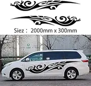 2x 2m Caravan Motorme Camper Van Graphics Stickers Decals Vito Transit one For each side - (Color Name:)