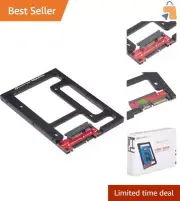 2.5" to 3.5" SATA Drive Converter Bracket for Maximum Performance & Cooling