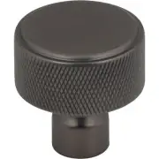 Top Knobs TK3261AG Garrison Knob 1 1/4 Inch Ash Gray