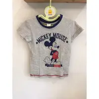 在飛比找蝦皮購物優惠-🌷🍬棠棠家 童裝 麗嬰房 Disney 米奇 條紋 棉質上衣