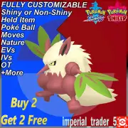 Pokémon Sword and Shield ✨ Shiny Shiftry ✨ W/ Best 6IV Customizable