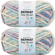 [Bernat] Bulk Buy Baby Blanket Big Ball Yarn (2-Pack) Mini Succulents