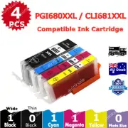 4x Generic Canon 680XL 681XL Ink For TR7560 TR8560 TS6160 TS8160 TS9160 TS9560