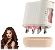 Follicle Activator 3.0,hair oil applicator,Ideal for Thinning Hair,Dry Scalp Care and Essential Oil Treatments,for Women (White)