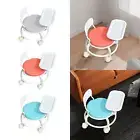 Baby Dining Table Chair with Dining Tray with Swivel Casters Backrest Chair