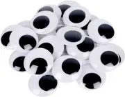 DECORA 2 Inch Wiggle Googly Eyes with Self Adhesive Set of 24