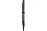 Waterman Expert Metallic Silver Lacquer Ruthenium Trim Fountain Pen Gift Box