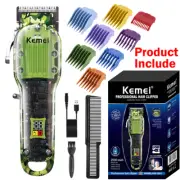 Kemei-1926s Professional Hair Clippers Trimmer Kit Men Cutting Machine Barber