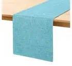 homing Light Blue Cloth Table Runner – Cotton Linen