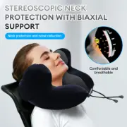 Foam U-Shaped Memory Foam Travel Pillow Neck Back Support Neck Protection Pillow