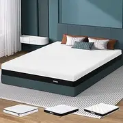 ALFORDSON Maeve Series Double 18cm 2-in-1 Cool Gel Memory Foam Mattress, Hypoallergenic, Midium Firm