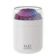Glass Cup Humidifier Colorful Light Bedside Table Decoration Night Light9019