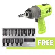 Ingersoll Rand 2236QTIMAX-G Hi-Vix GREEN 1/2" & 3/4” Dr Impact + Socket Set