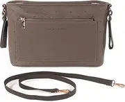 Pasito a Pasito. London Faux Leather Stroller Organiser Bag Practical, Elegant and Spacious for Travel. Colour: Brown.