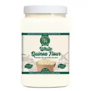 White Quinoa Flour - 2.2 Pound / 1 KG Jar by Green Heights