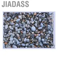 在飛比找蝦皮商城優惠-Jiadass 地板貼紙 3D 鵝卵石牆壁浴室裝飾家居