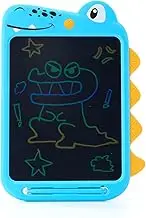 WUBBO Blue Dinosaur LCD Writing Tablet for Kids, Creative Doodle Drawing Pad for Boys and Girls, Erasable Writing Board for Preschool Toddlers & Kids Aged 3-12, Ideal Christmas & Birthday Fun Learning
