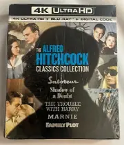 The Alfred Hitchcock Classics Collection 4K UHD Blu-ray Priscilla Lane NEW