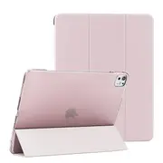 ZUSLAB iPad Pro Smart Case Ultra Slim Lightweight Stand Auto Wake / Sleep Protective Cover for Apple 11" (2024) - Rose Gold