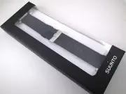Genuine Suunto rubber watch band Core flat black includes fitting instructions