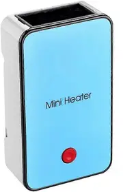 Mini Heater, Portable Small Dormitory Heater-blue