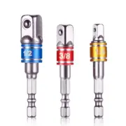 3Pcs Screwdriver Hex Shank Quick Release Screw Driver Bit Holder Extension Socke