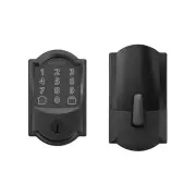 Encode Smart WiFi Deadbolt, Camelot Style, Matte Black