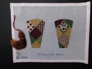 "Scissors Case w/Premade Tassel" by Whimsy & Grace (SJ4217)